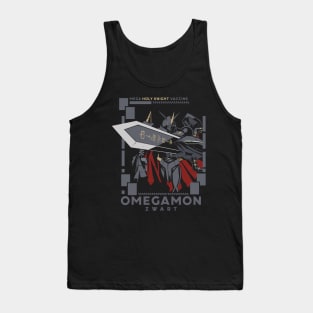 digimon omnimon variant omnimon zwart Tank Top